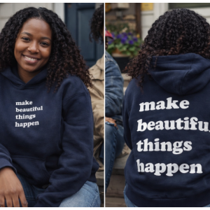 Faded Rose Hooded Sweater